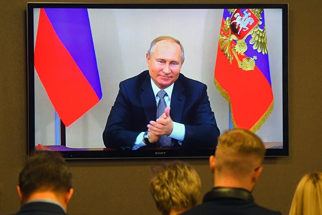 Путин во второй половине дня обратится к гражданам Путин во второй половине дня обратится к гражданам