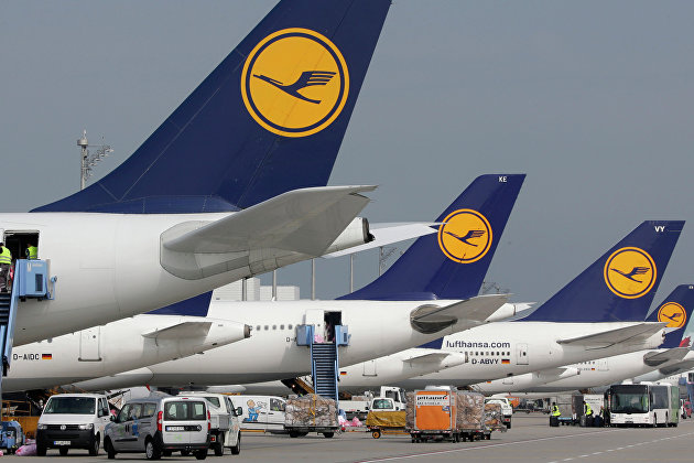 Lufthansa Group в I квартале потеряла 2,1 млрд евро из-за коронавируса Lufthansa Group в I квартале потеряла 2,1 млрд евро из-за коронавируса