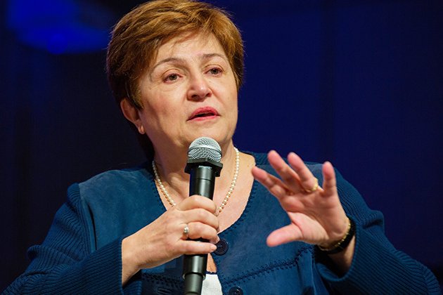 Георгиева связывает новую программу МВФ по поддержке Украины с большим риском Георгиева связывает новую программу МВФ по поддержке Украины с большим риском