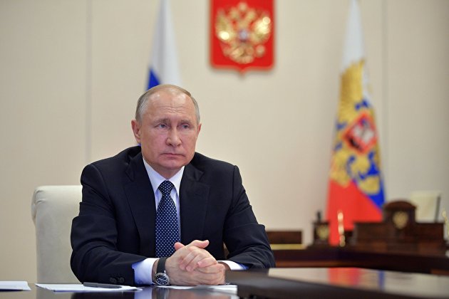 Путин выступит сегодня с телеобращением к россиянам Путин выступит сегодня с телеобращением к россиянам