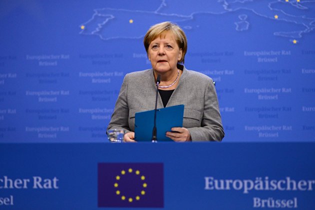 Меркель: "Северный поток 2" должен быть завершен