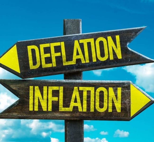 Инфляция в России остается на нулевом уровне