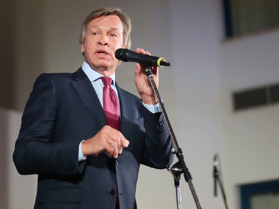 Пушков назвал ошибкой слова Зеленского о вступлении Украины в НАТО Пушков назвал ошибкой слова Зеленского о вступлении Украины в НАТО