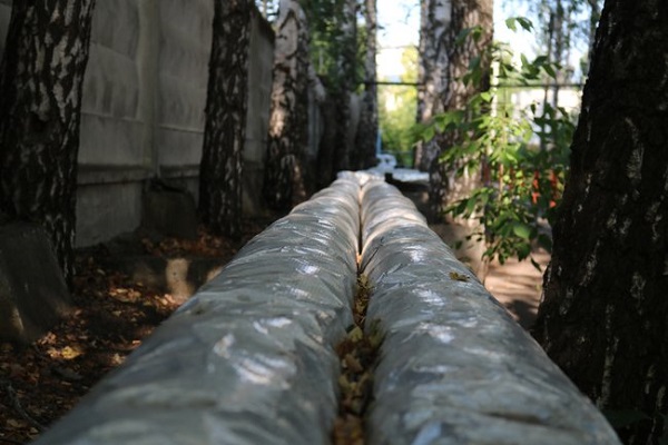 «Т Плюс» восстанавливает тепловую изоляцию трубопроводов в Ульяновске