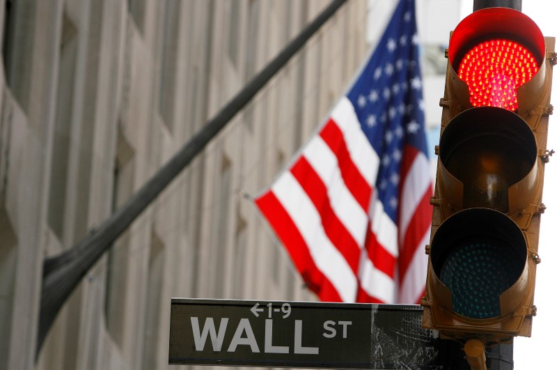 Уолл-стрит упала на открытии, индекс страха достиг 24.80