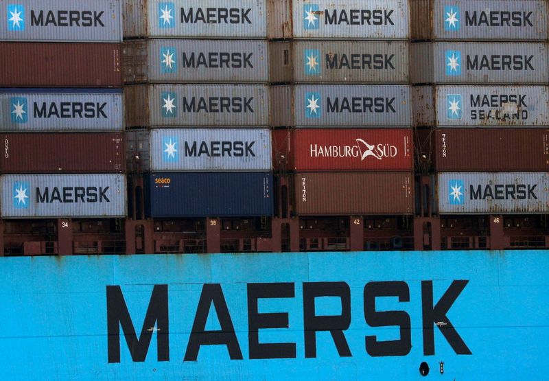 ����������� ������� ������������ �������� Maersk ������� � ��� ����
