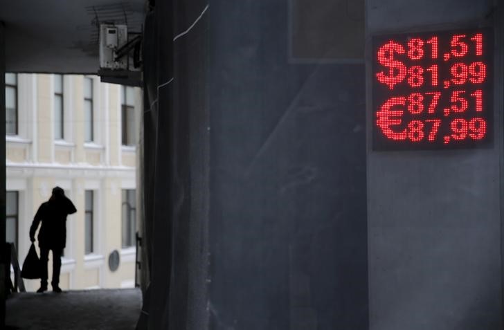 Рубль дорожает в американский выходной после падения накануне