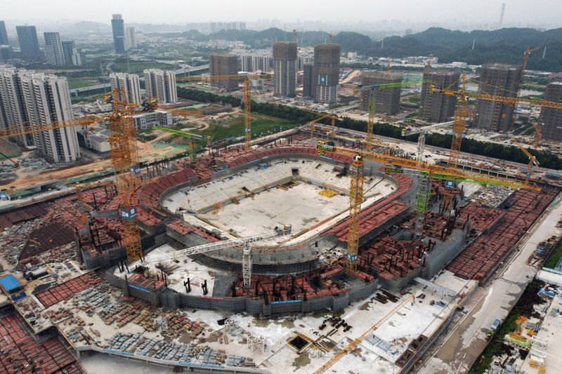 Власти КНР забрали футбольный стадион China Evergrande -- источник