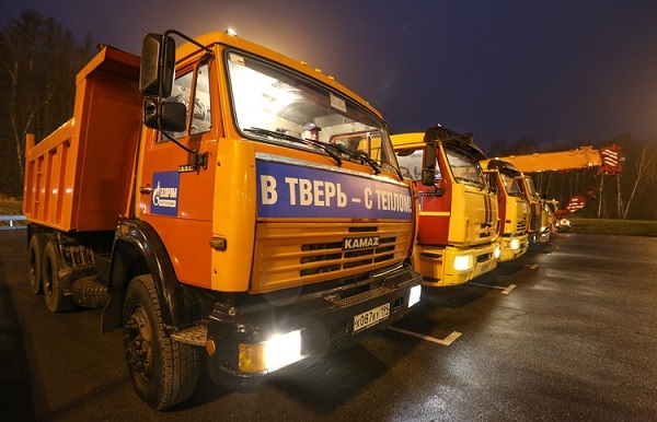 «Газпром энергохолдинг» направил 15 единиц спецтехники для обеспечения теплоснабжения Твери