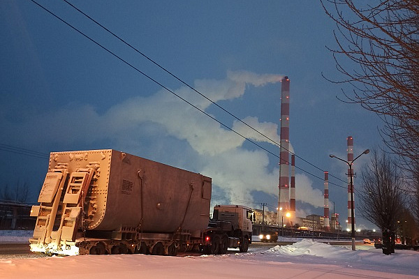 На Киришскую ГРЭС доставлено первое оборудование с Калужского турбинного завода