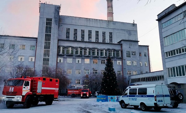 В Улан-Удэ на ТЭЦ-1 произошел пожар, введен режим ЧС республиканского уровня В Улан-Удэ на ТЭЦ-1 произошел пожар, введен режим ЧС республиканского уровня