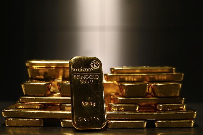 Фьючерсы на золото подешевели во время европейской сессии