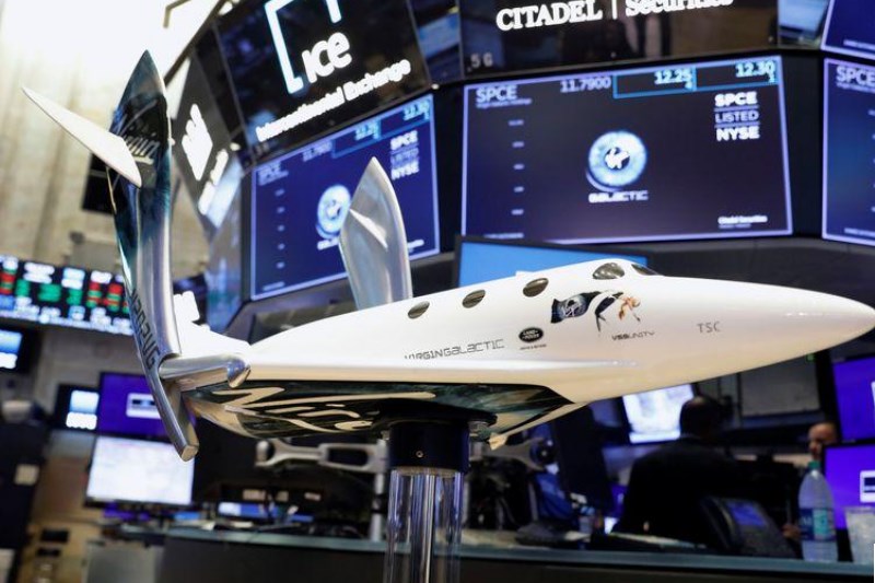 ������� Virgin Galactic ������� ��2021 ��� ��1283%
