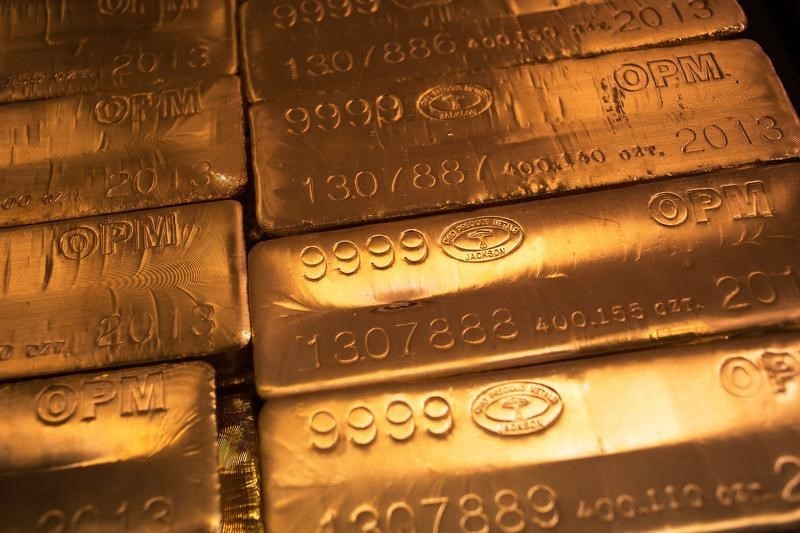 Фьючерсы на золото подешевели в ходе американских торгов Фьючерсы на золото подешевели в ходе американских торгов