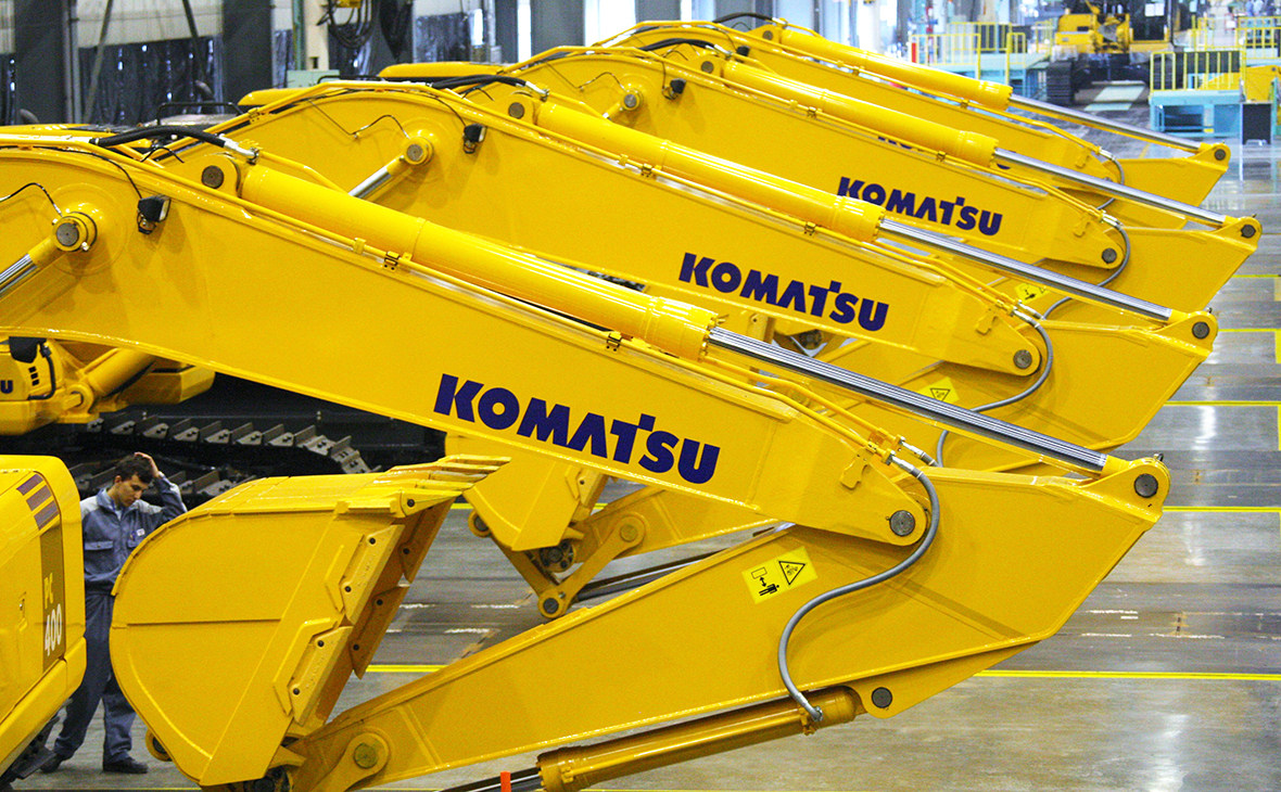 Komatsu приостановила производство на заводе в России Komatsu приостановила производство на заводе в России