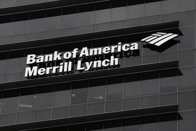 Bank of America:       $45 