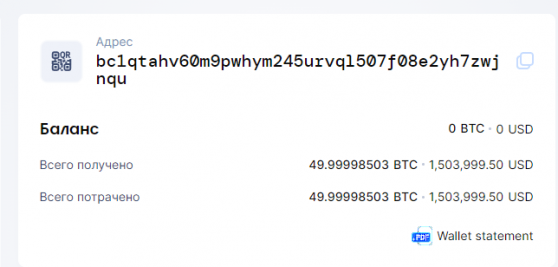   50 BTC    2010  -  