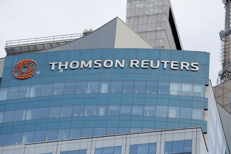 Thomson Reuters увеличила квартальную выручку, улучшила годовой прогноз Thomson Reuters увеличила квартальную выручку, улучшила годовой прогноз