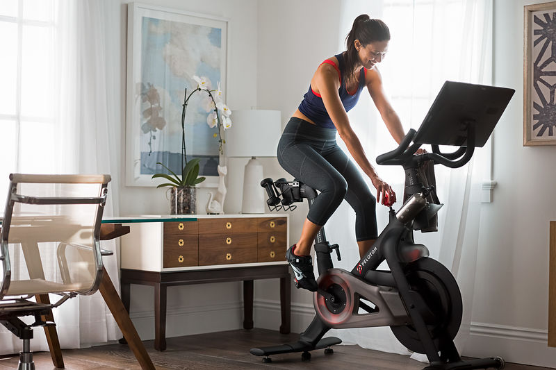 Netflix   ,  Peloton    