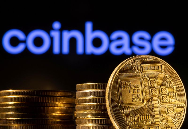 За взлетом биткоина последовали акции Coinbase
