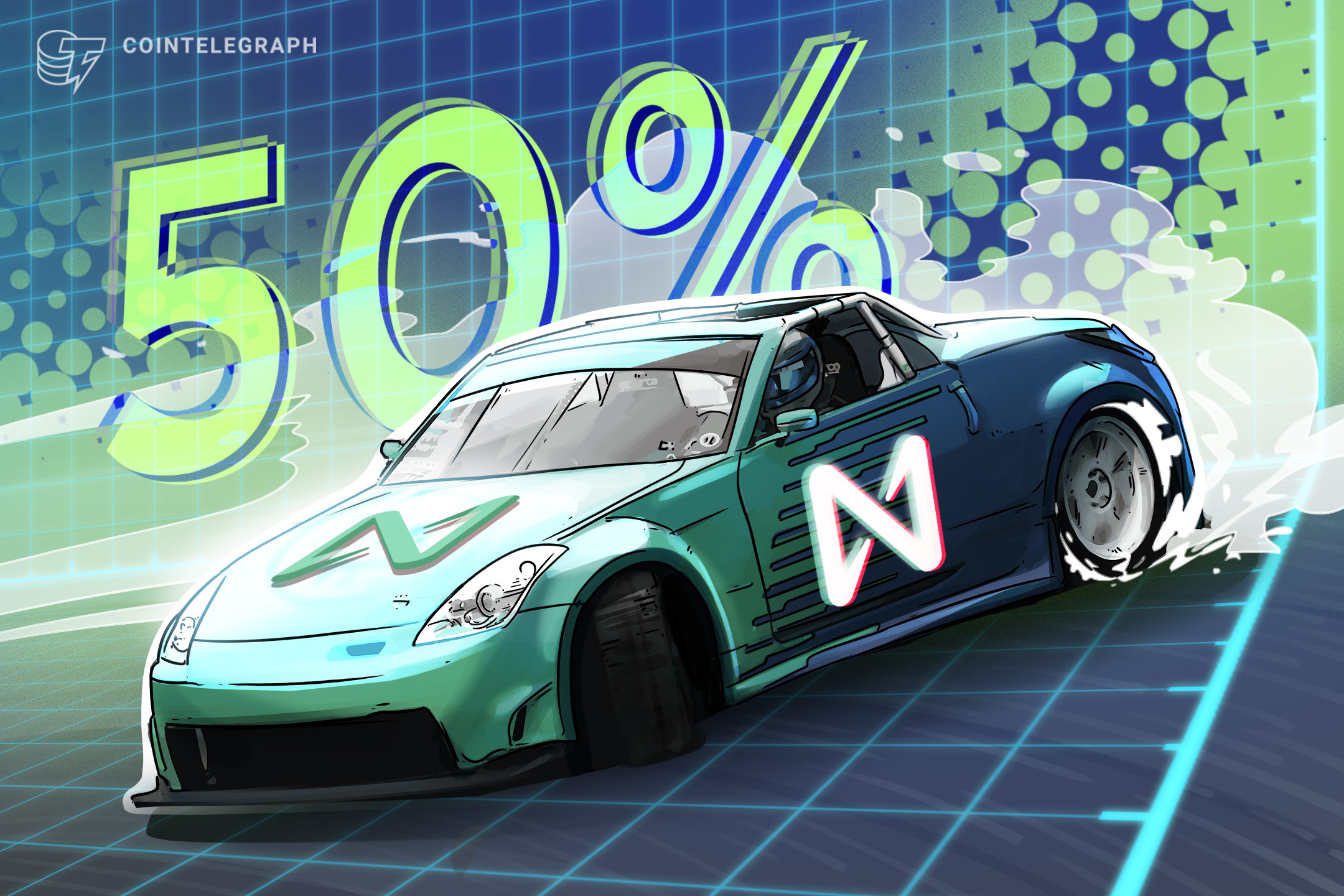 NEAR Protocol возглавил ралли AI-токенов с ростом на 50%: достигнуты полугодовые максимумы