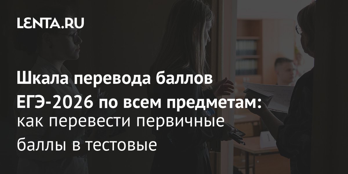 ������������ ����� �������� ������ ���-2026: ����������� ������ �� ���� ���������