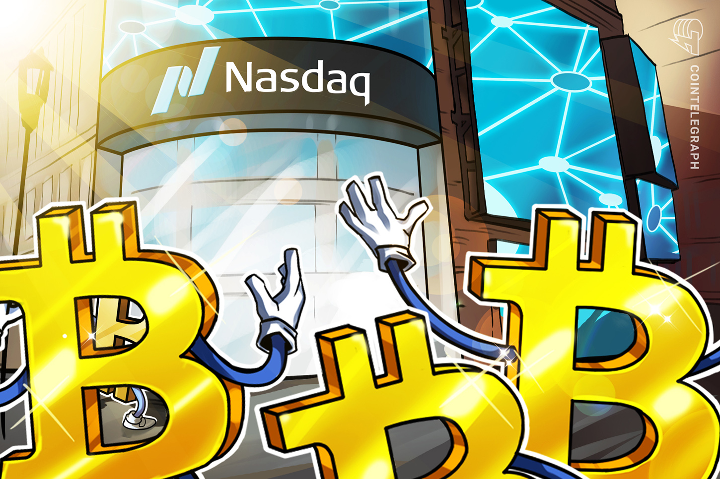 Nasdaq падает, биткоин держит поддержку: аналитики ждут роста до $92 630