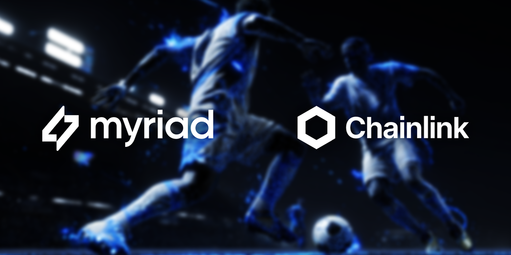 Myriad интегрирует Chainlink для рынков прогнозов на ЧМ-2026 по футболу
