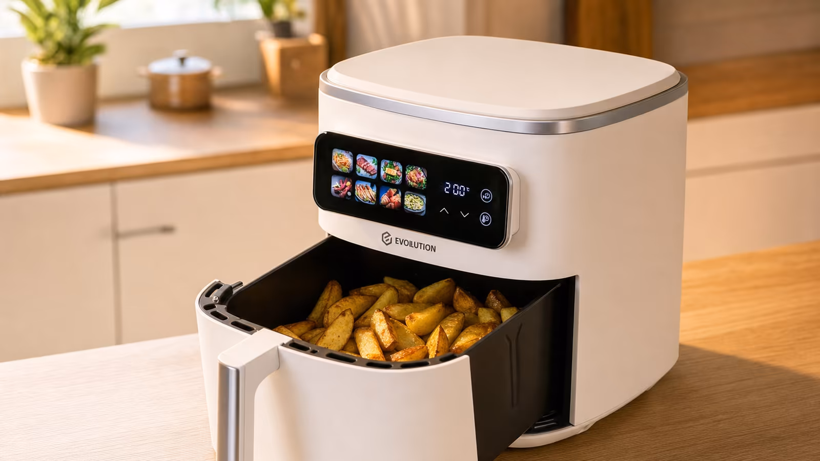Обзор аэрофритюрницы Evolution Airo 8700T: гибкие настройки и равномерный нагрев