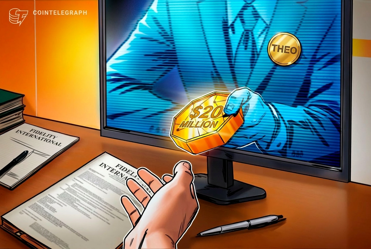 Fidelity tokenized fund attracts first crypto-native investor: Theo allocates $20M