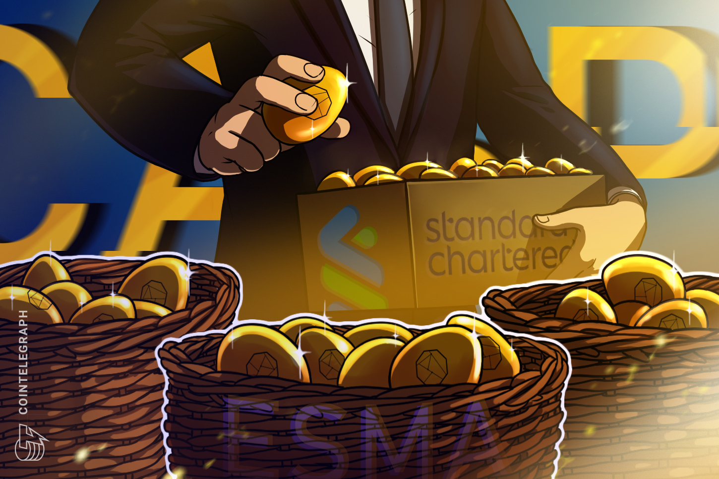 Standard Chartered вошел в реестр MiCA после первого обновления ESMA