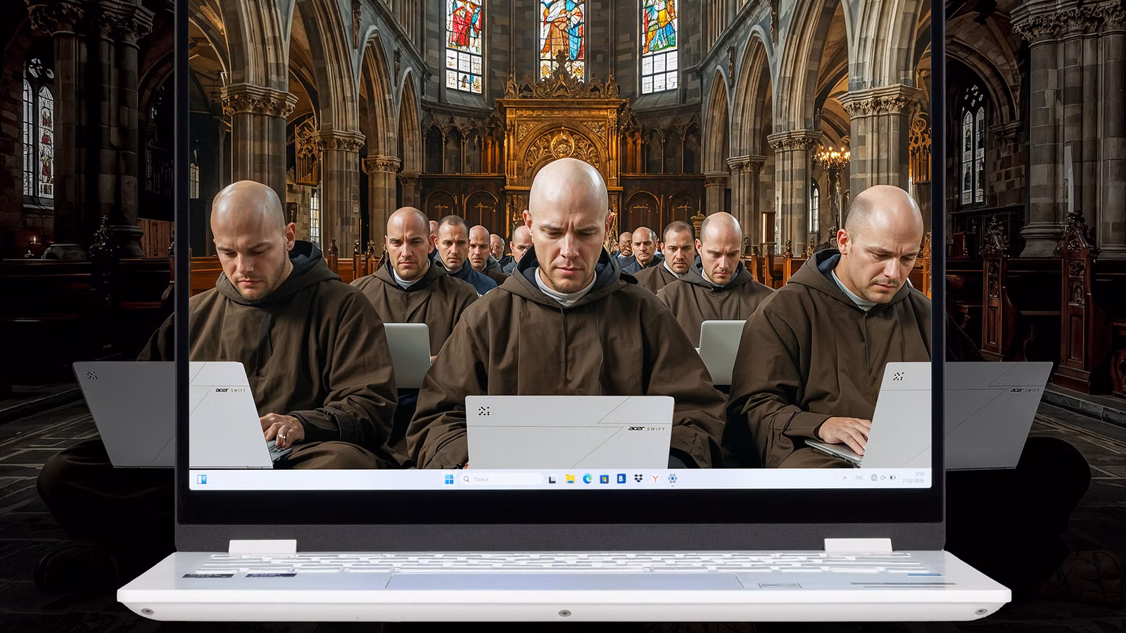 Acer Swift Edge 14 AI: деловой ноутбук весом менее 1 кг на Core Ultra 9 288V