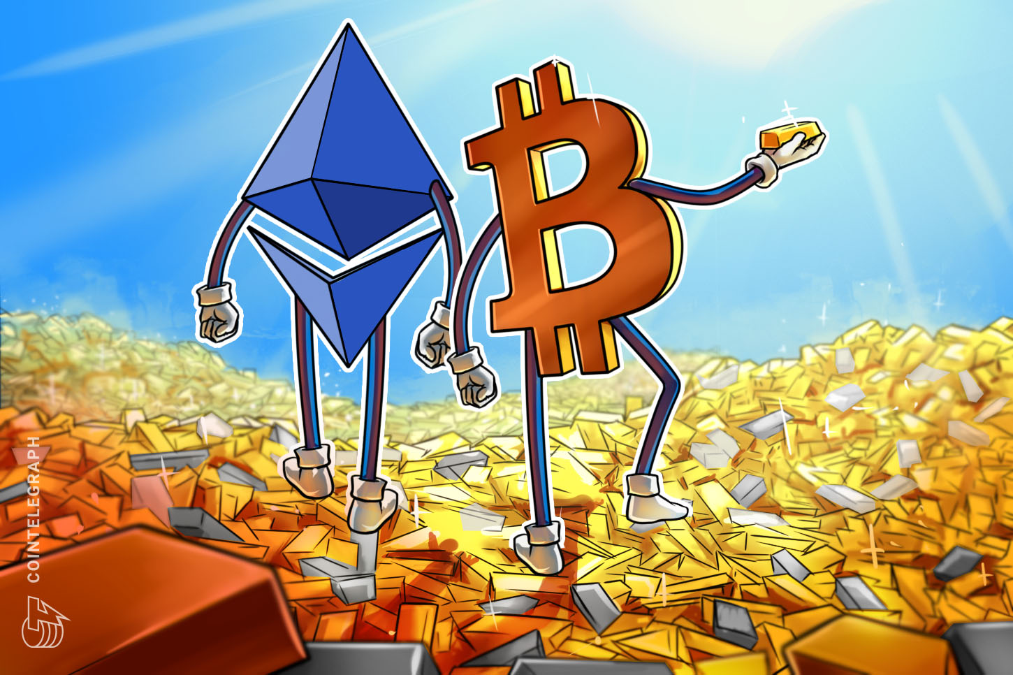 Ethereum приближается к дну относительно биткоина: два из пяти индикаторов подтверждены