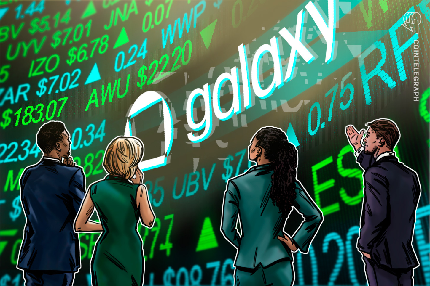 Galaxy Digital ���������� �� ������ $85 ��� �� ������ �������� ��-�� ������� �����������