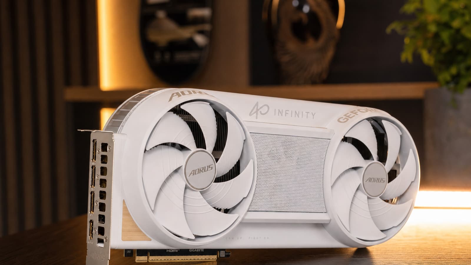 ����� Gigabyte Aorus GeForce RTX 5080 Infinity Wood 16G: 2,5 ��, 360 �� � ������� �� 8,5% ��� �������