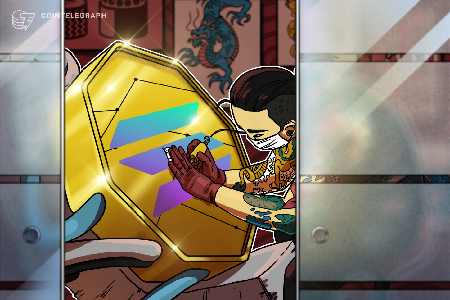 Solana ��������� ����� ����� �� 350 �� ��� �������� ��������