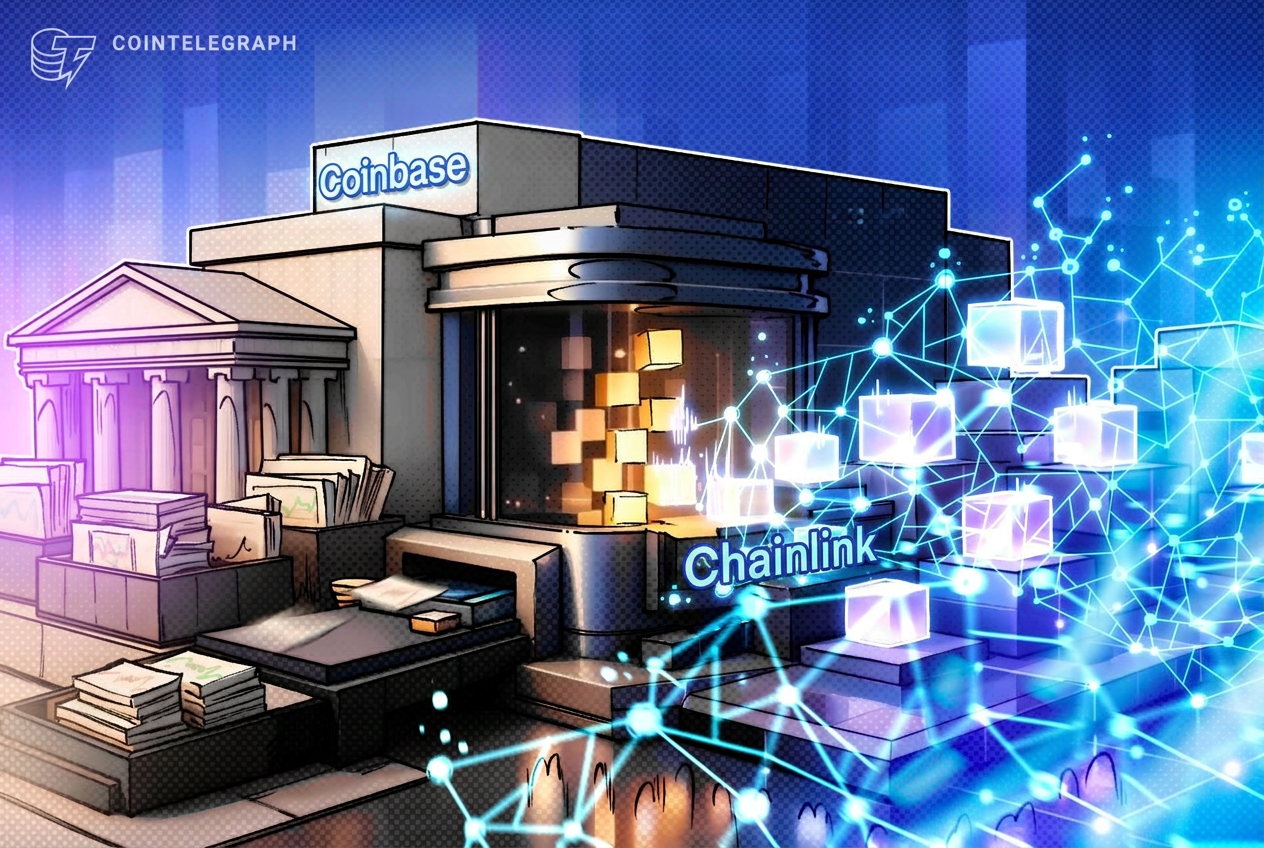 Coinbase запускает токенизированные акции на Base с ценовыми фидами Chainlink