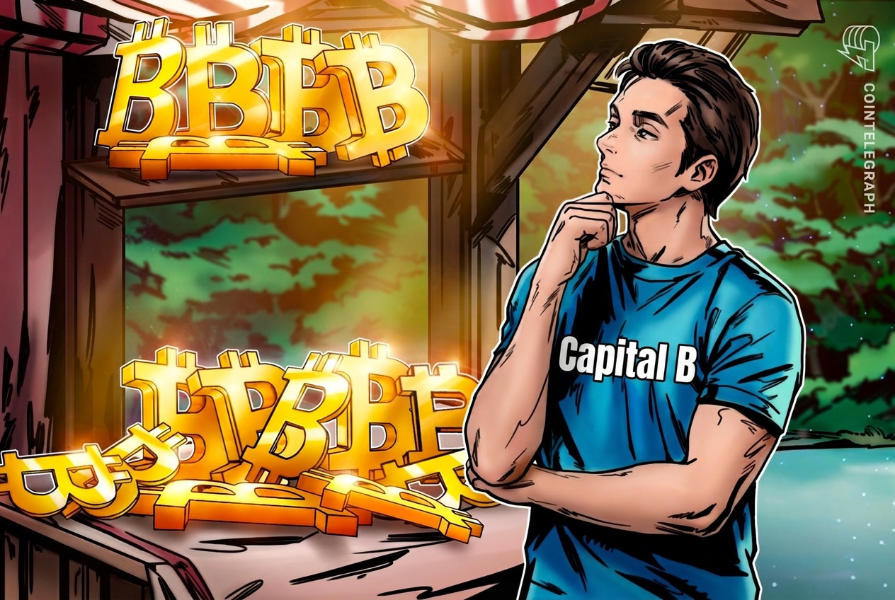 ����������� Capital B ������ 376 BTC �� $29,5 ���, ������ �������� 3 521 ��������