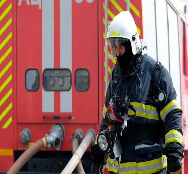 На Михайловском ГОКе загорелся резервуар с топливом после атаки дрона На Михайловском ГОКе загорелся резервуар с топливом после атаки дрона
