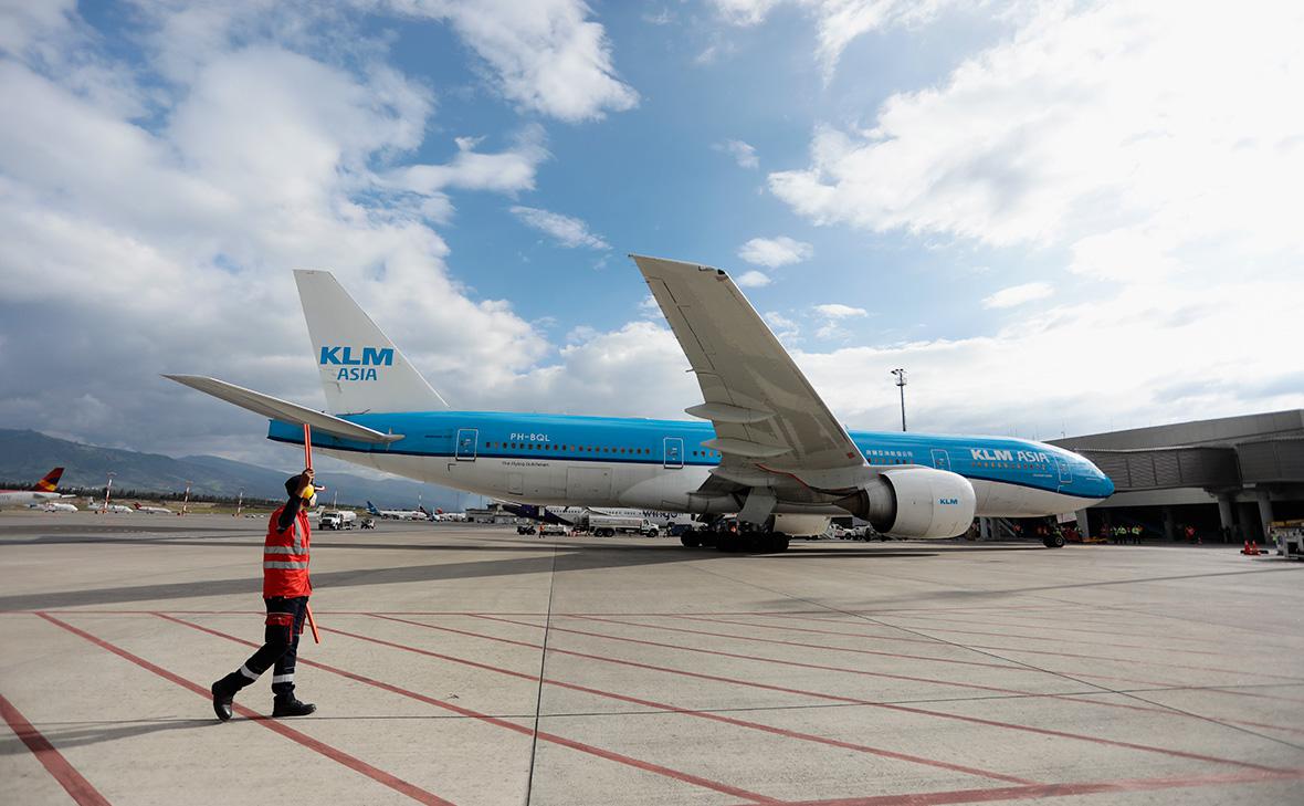 KLM ���� ��������� ����������� � ������ ��-�� ����������� ����