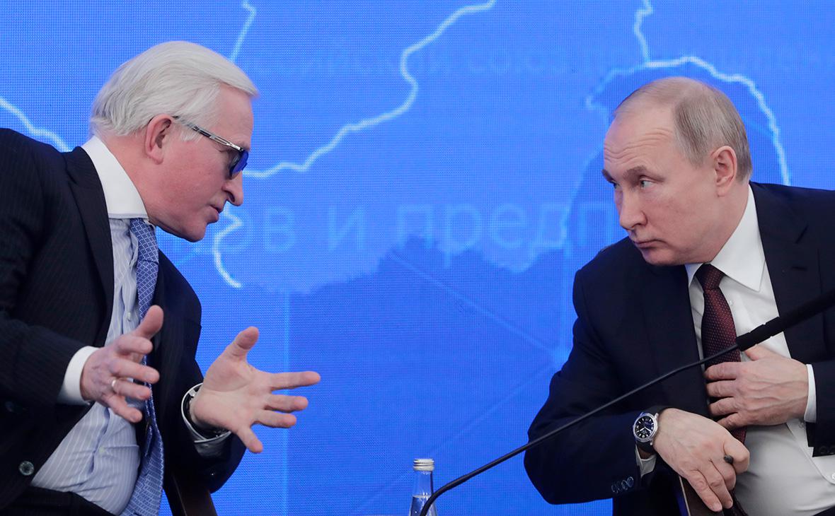 Шохин допустил обсуждение курса рубля на встрече Путина с бизнесом Шохин допустил обсуждение курса рубля на встрече Путина с бизнесом