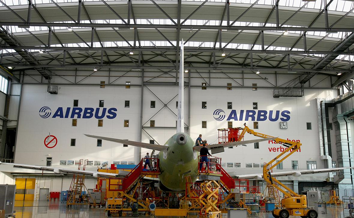 В январе Airbus сократил поставки новых самолетов В январе Airbus сократил поставки новых самолетов