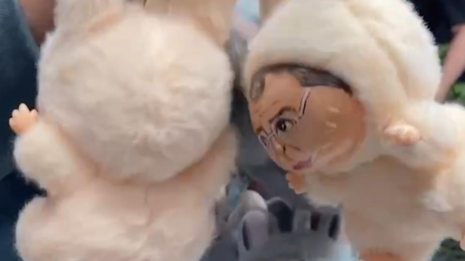 �� ���� �������� ����� Labubu � �������� �������, ��������� � �������