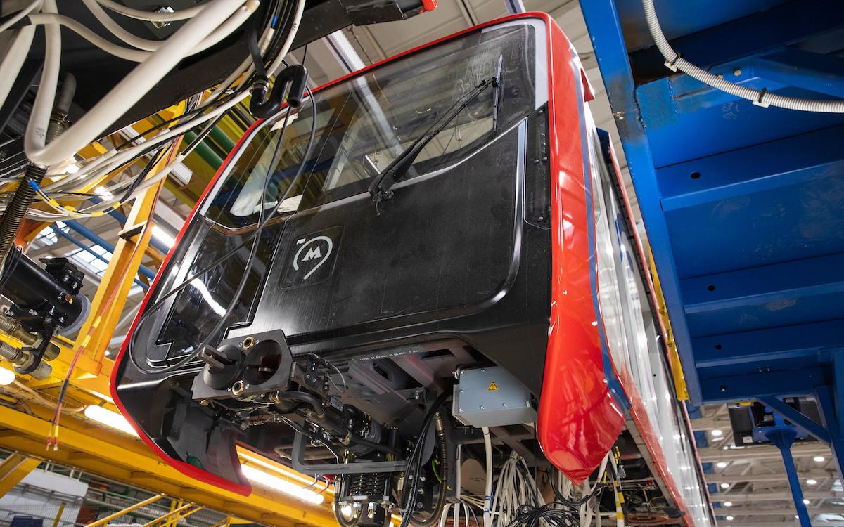 В Мытищах началась сборка новых поездов «Москва-2026» В Мытищах началась сборка новых поездов «Москва-2026»